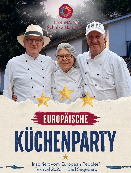 Europäische Küchenparty
