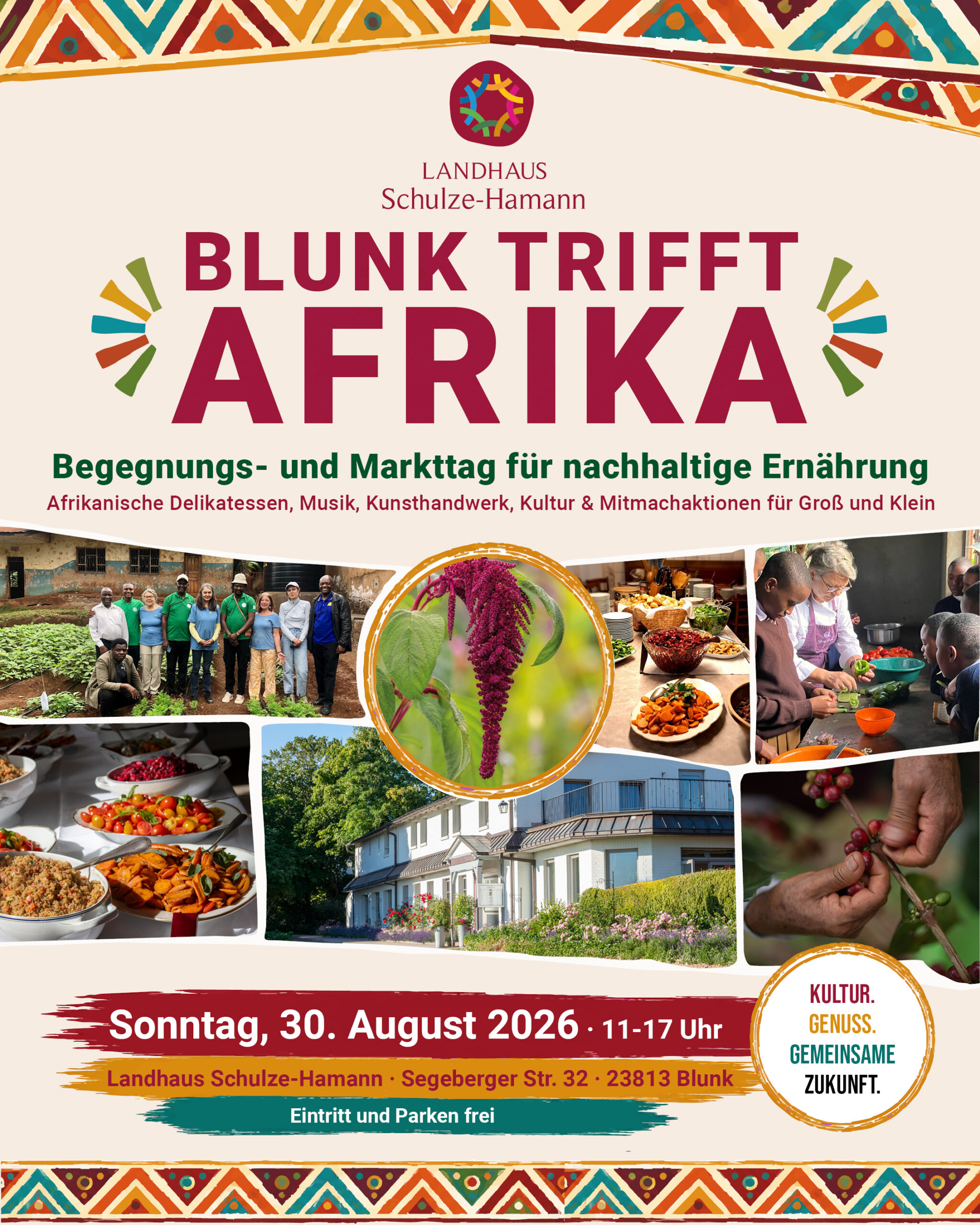 Blunk trifft Afrika - Begegnungs- und Markttag für nachhaltige Ernährung